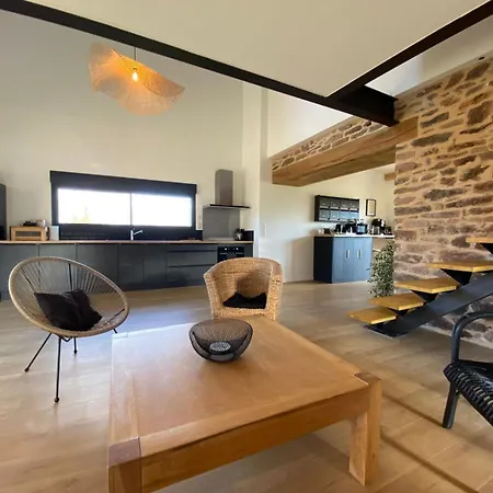 לינה וארוחת בוקר Oh Coeur Du Bouyssou Flavin